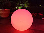 Уличный шар-светильник 220V RGB Россия, материал 3D пластик, доп. фото 2